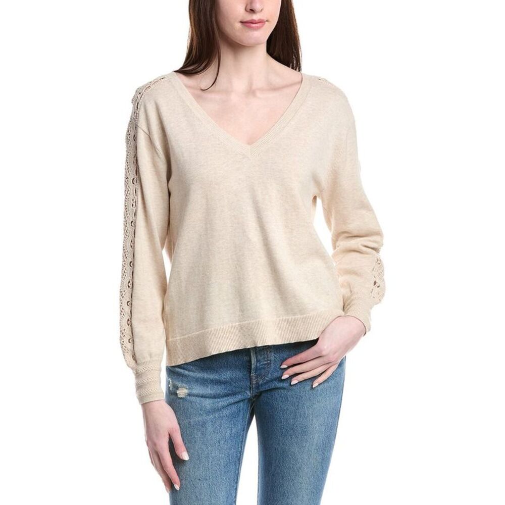 Lisa Todd Womens  Truth Or Dare Sweater, Brown